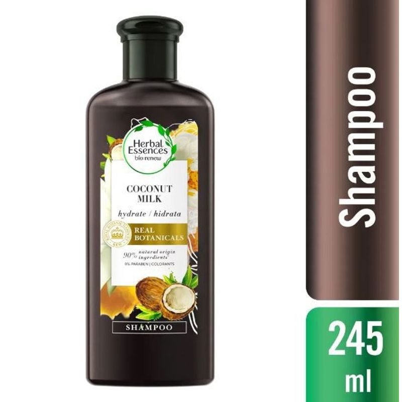 HERBAL ESSENCES - Shampoo Herbal Esences Hidrata Coconut Milk 245 mL