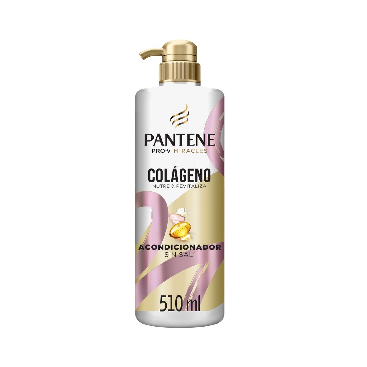 PANTENE - Acondicionador Pantene Miracles Colágeno Botella 510 mL