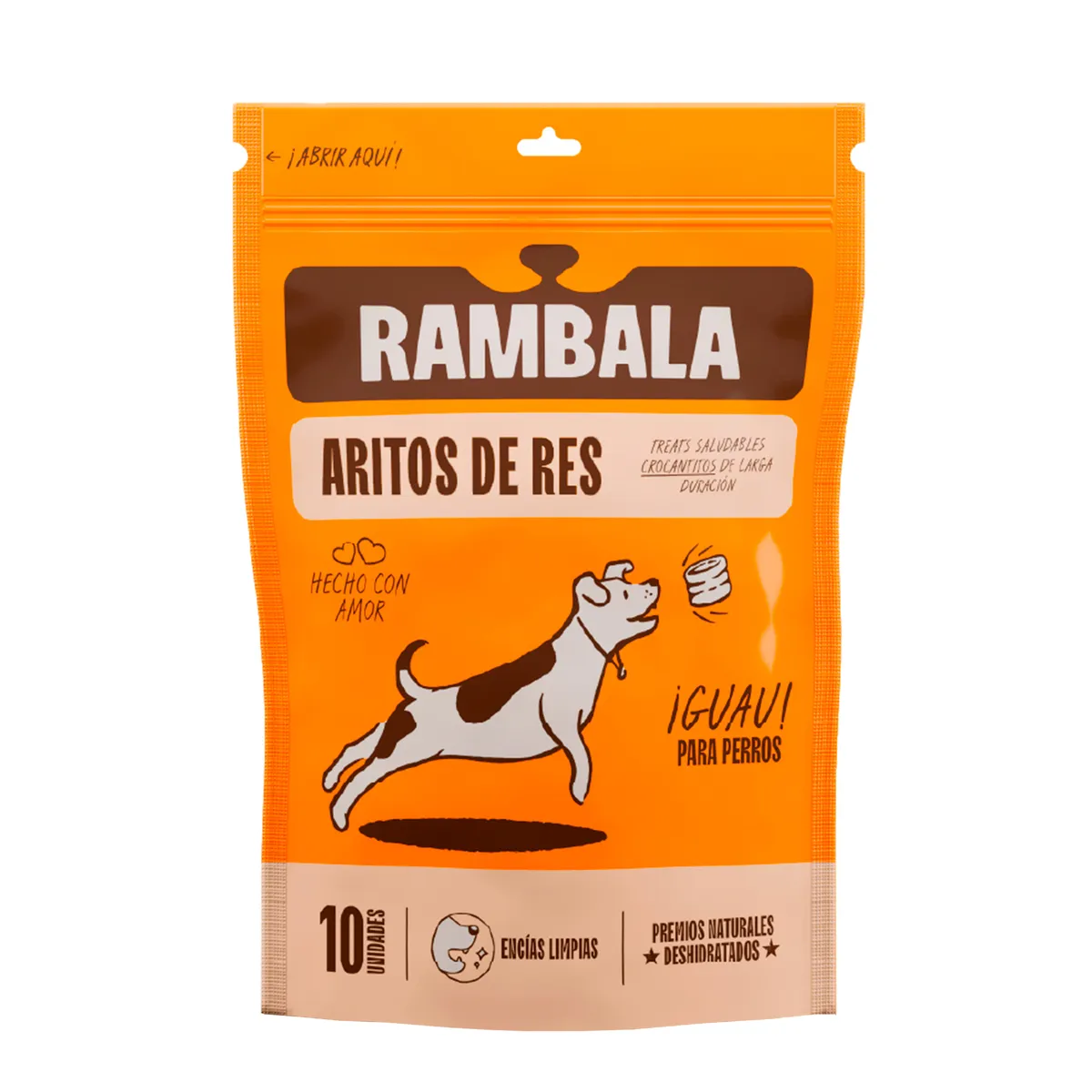 RAMBALA - Aritos de Res Rambala Doypack 10 Und