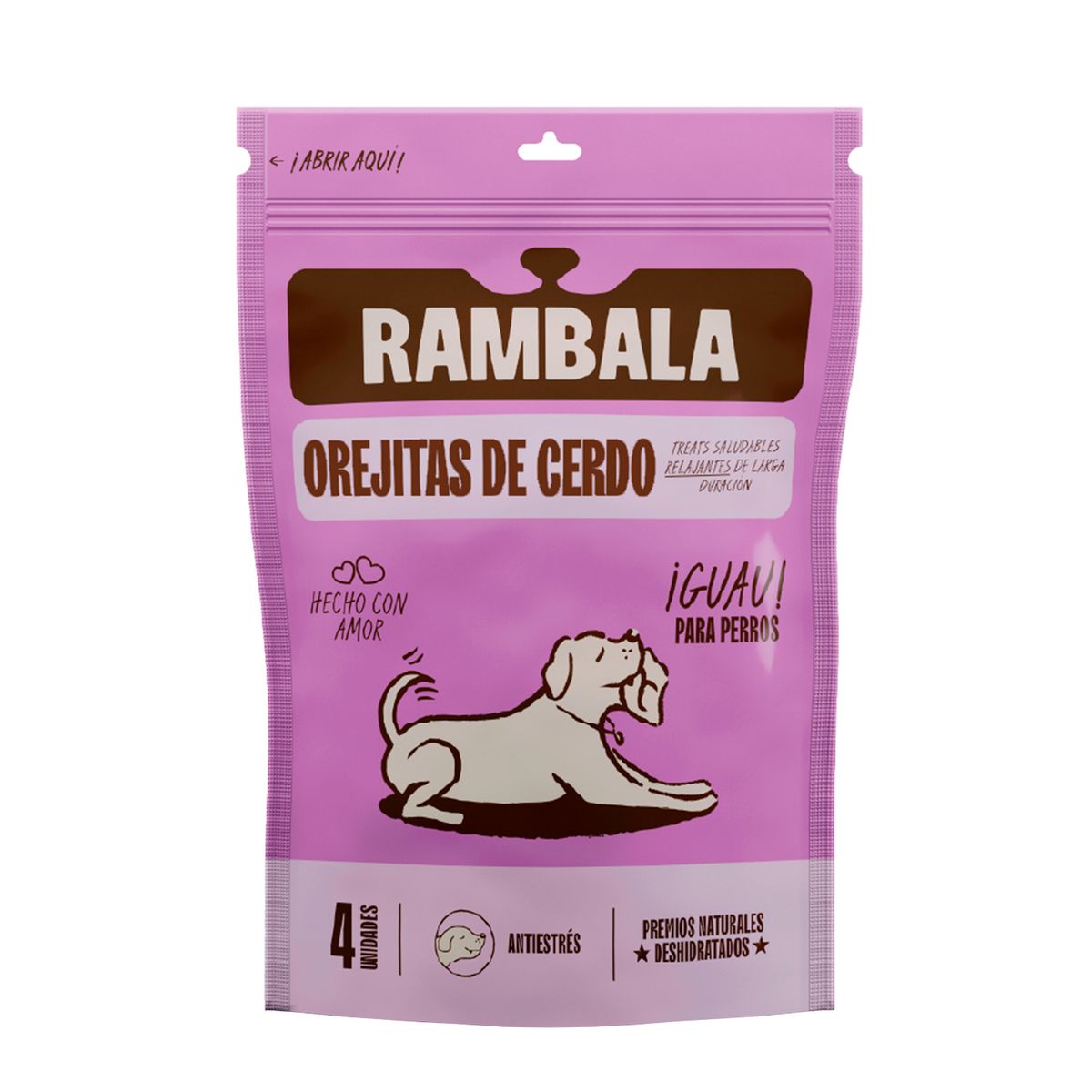 RAMBALA - Orejas de Cerdo Rambala Doypack 4 Und