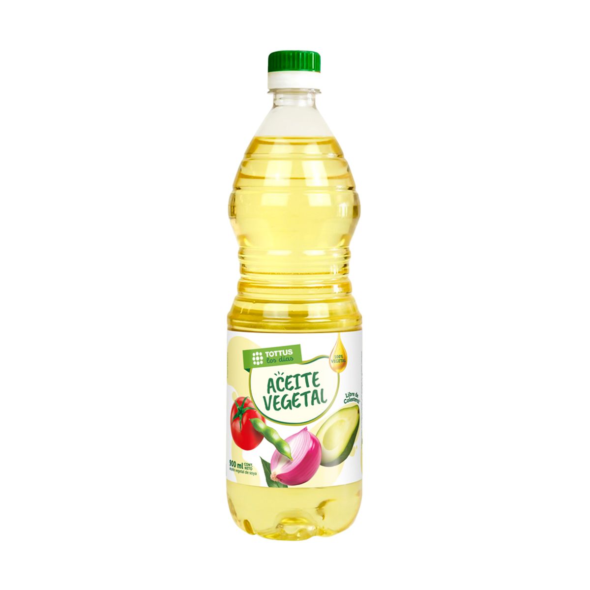 TOTTUS - Aceite Vegetal Tottus Botella 900 mL