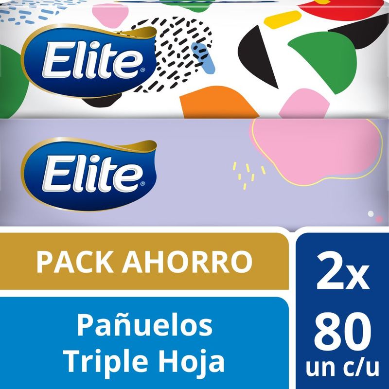 ELITE - Pañuelo Triple Hoja Elite Caja