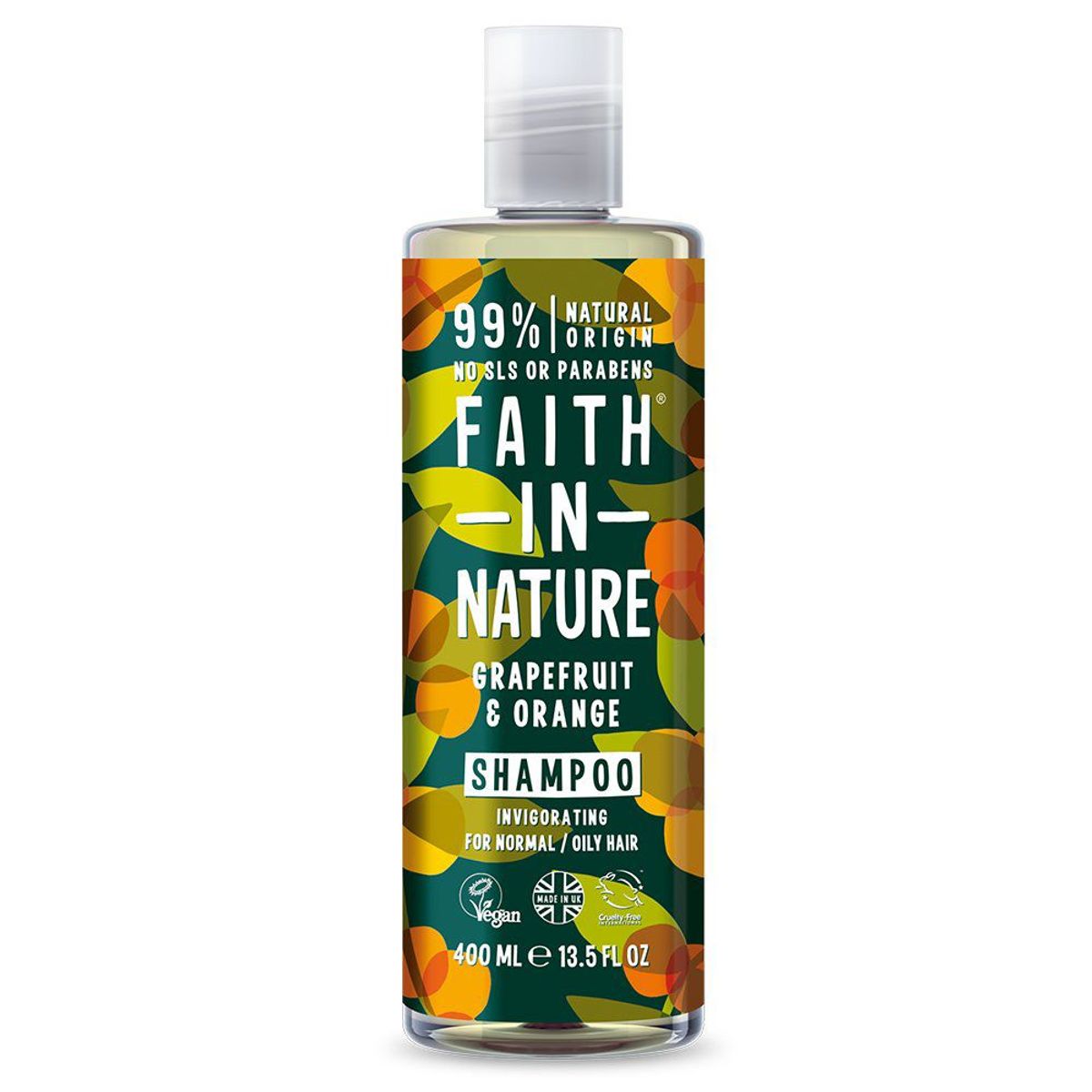 FAITH IN NATURE - Shampoo Fine Apothecary Toronja y Naranja Envase 400 mL