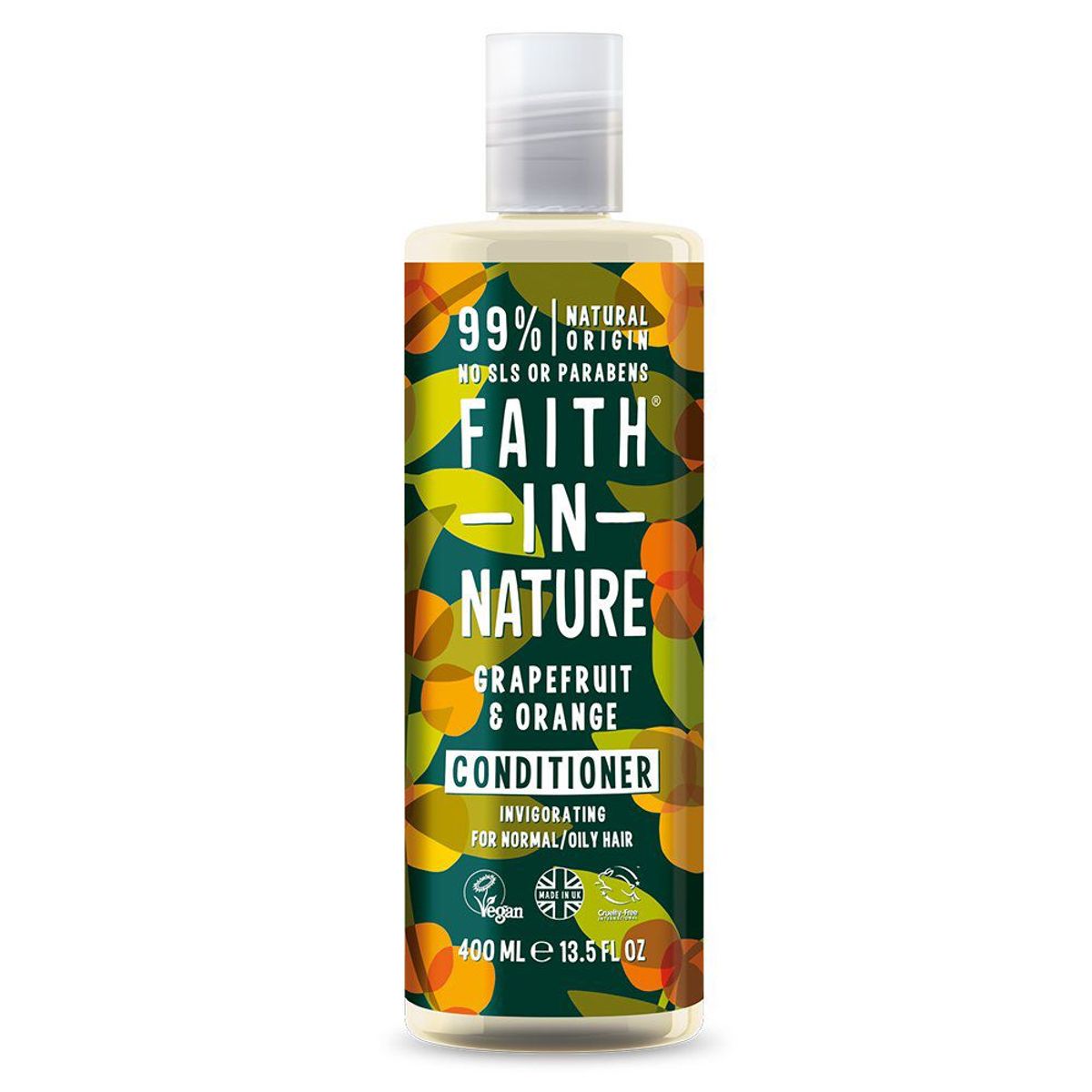FAITH IN NATURE - Acondicionador Fine Apothecary Toronja y Naranja Envase 400 mL