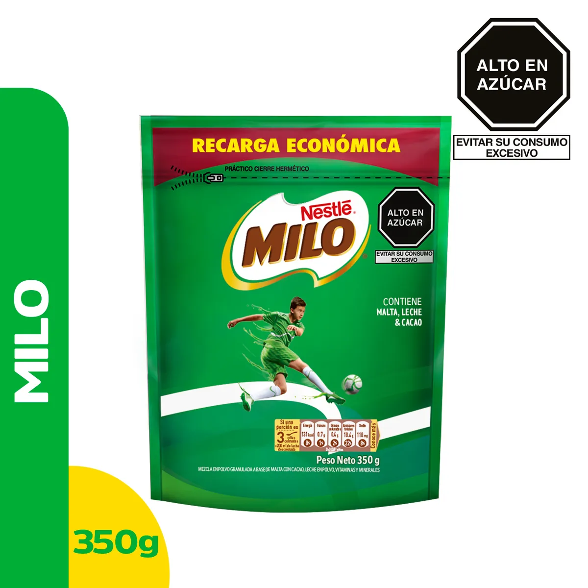 MILO - Alimento Granulado Milo Activ Doypack 350 g