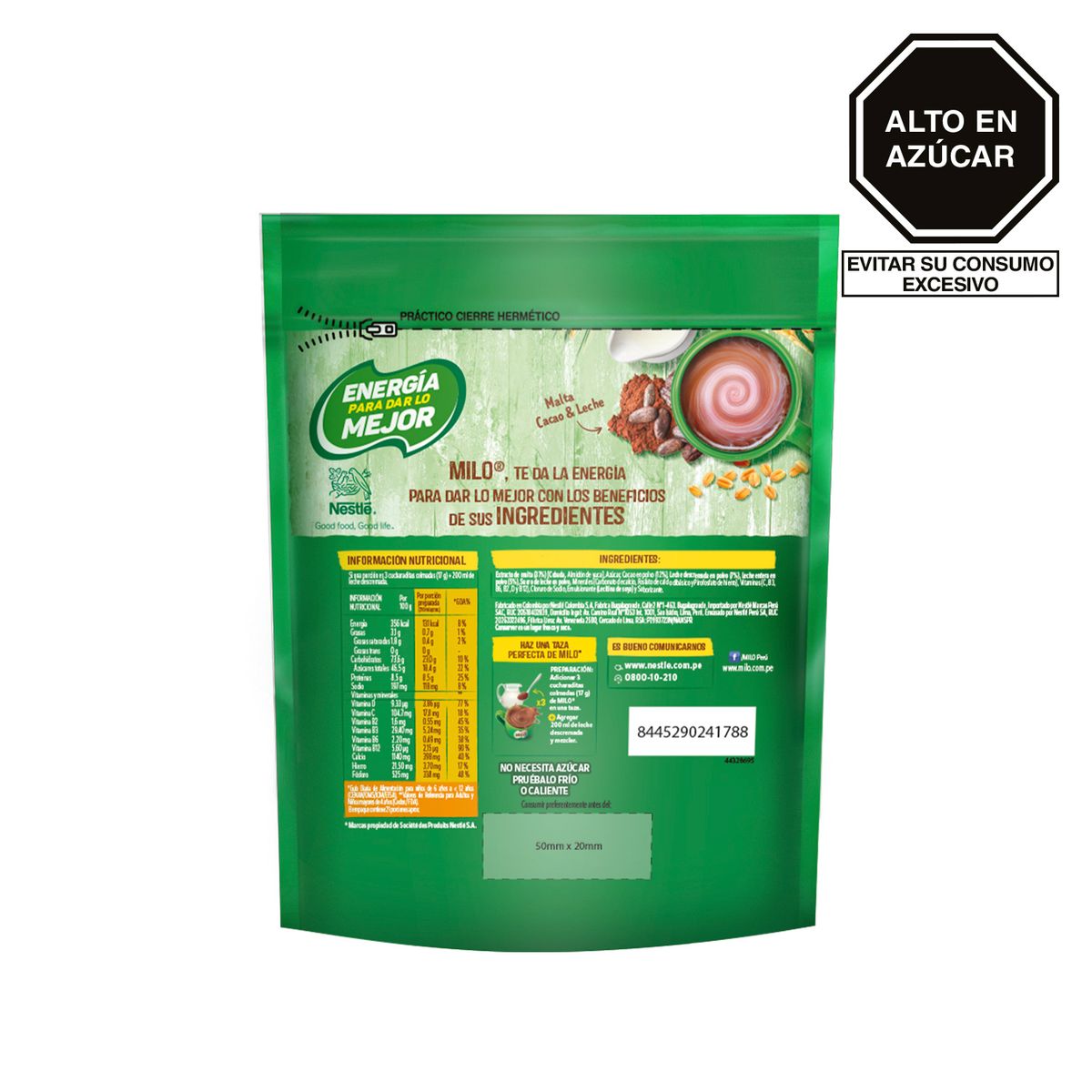 MILO - Alimento Granulado Milo Activ Doypack 350 g