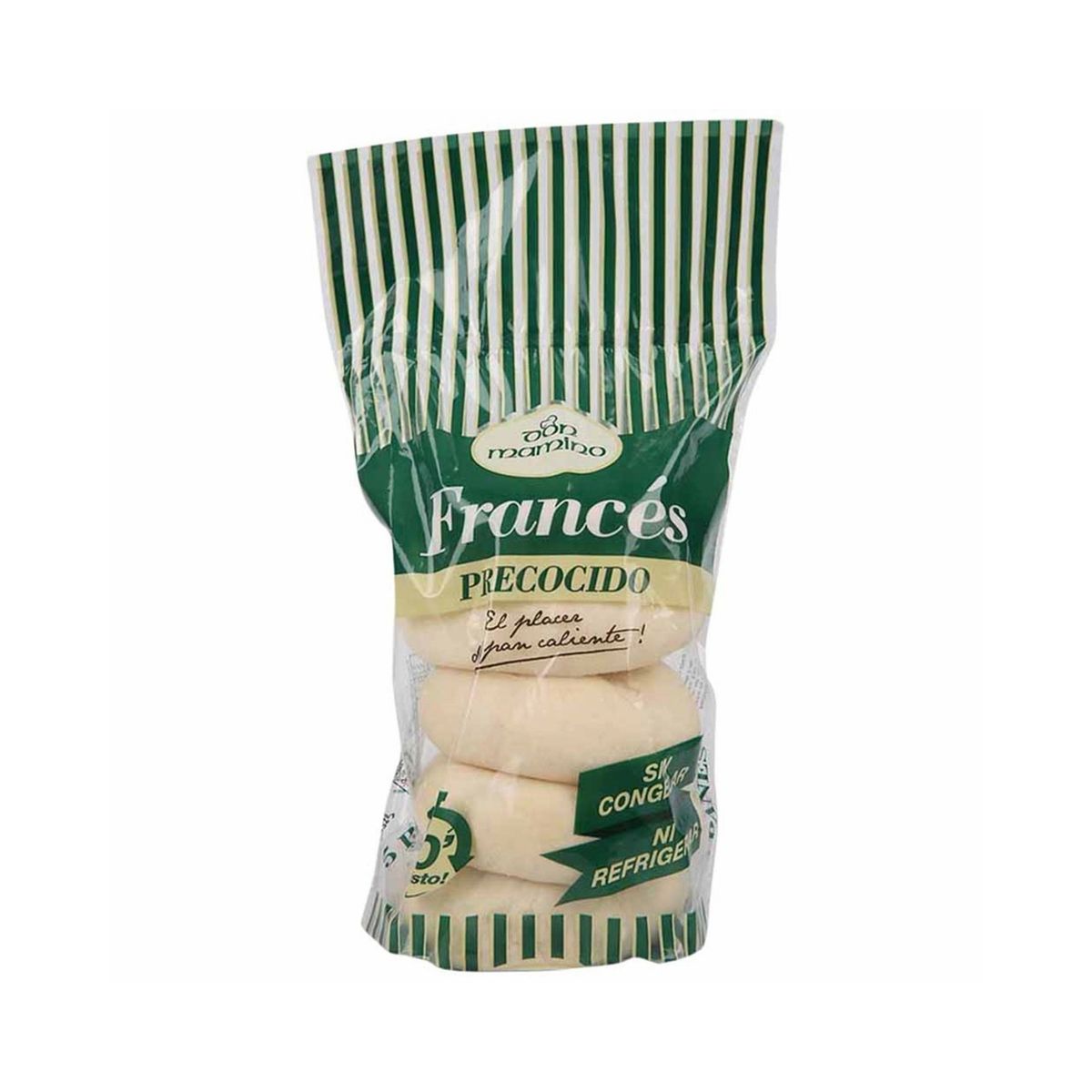 DON MAMINO - Pan Francés Precocido Pack 5 Und