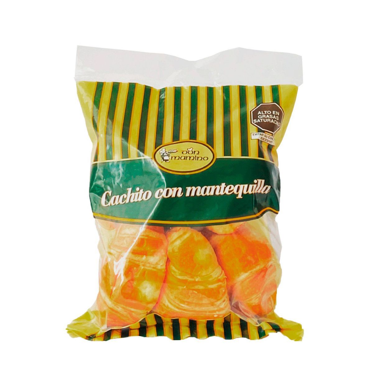 DON MAMINO - Cachitos de Mantequilla Don Mamino Bolsa 6 Und