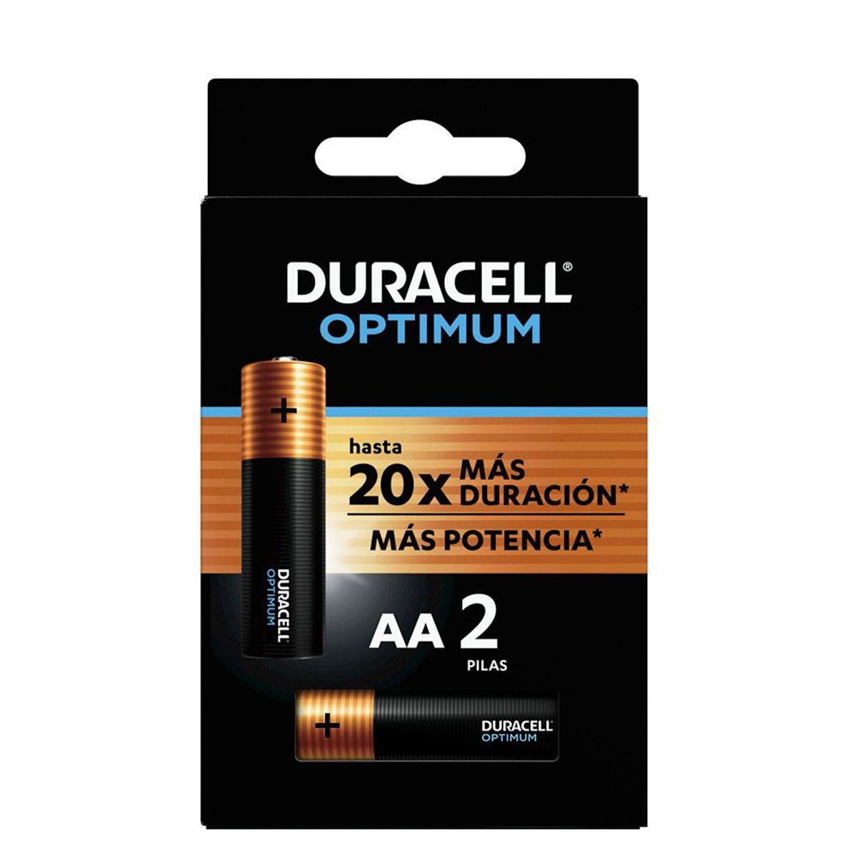 DURACELL - Pila Duracell Optimum Aa 2 Unidades