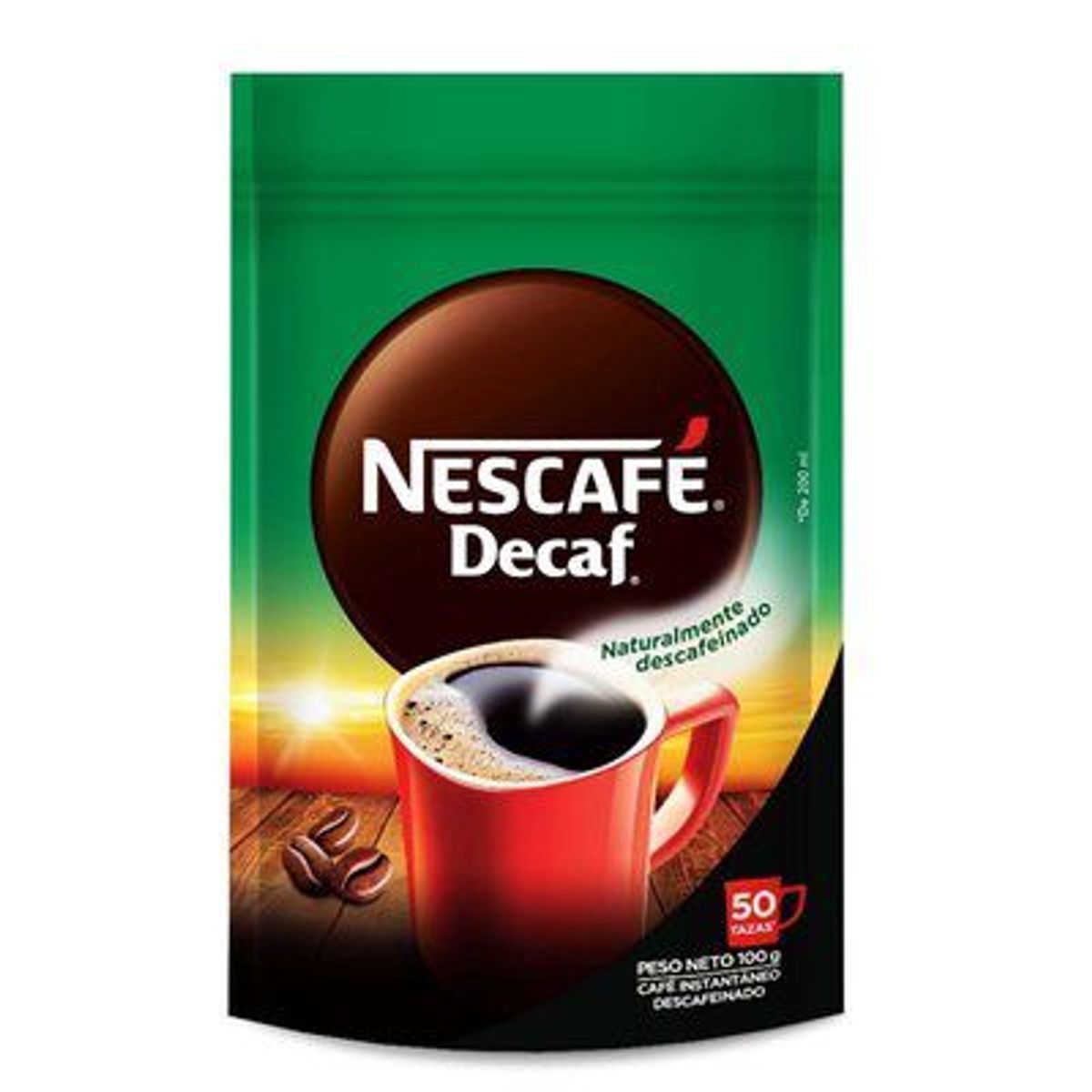 NESCAFE - Café Instantáneo Nescafe Descafeinado Doypack 100 g