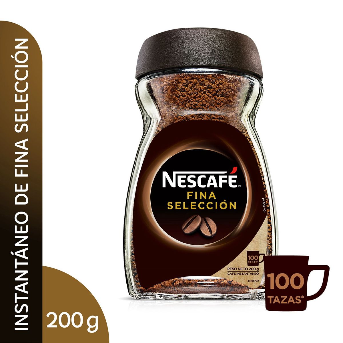 NESCAFE - Café Instantáneo Nescafe Fina Selección Envase 200 g