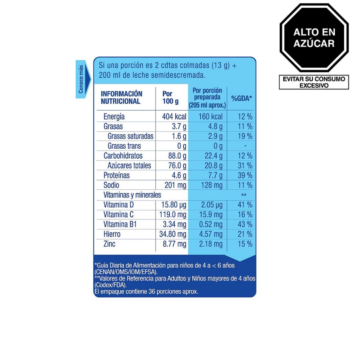 NESQUIK - Mezcla de Cacao Nesquik en Polvo Chocolate Doypack 470 g