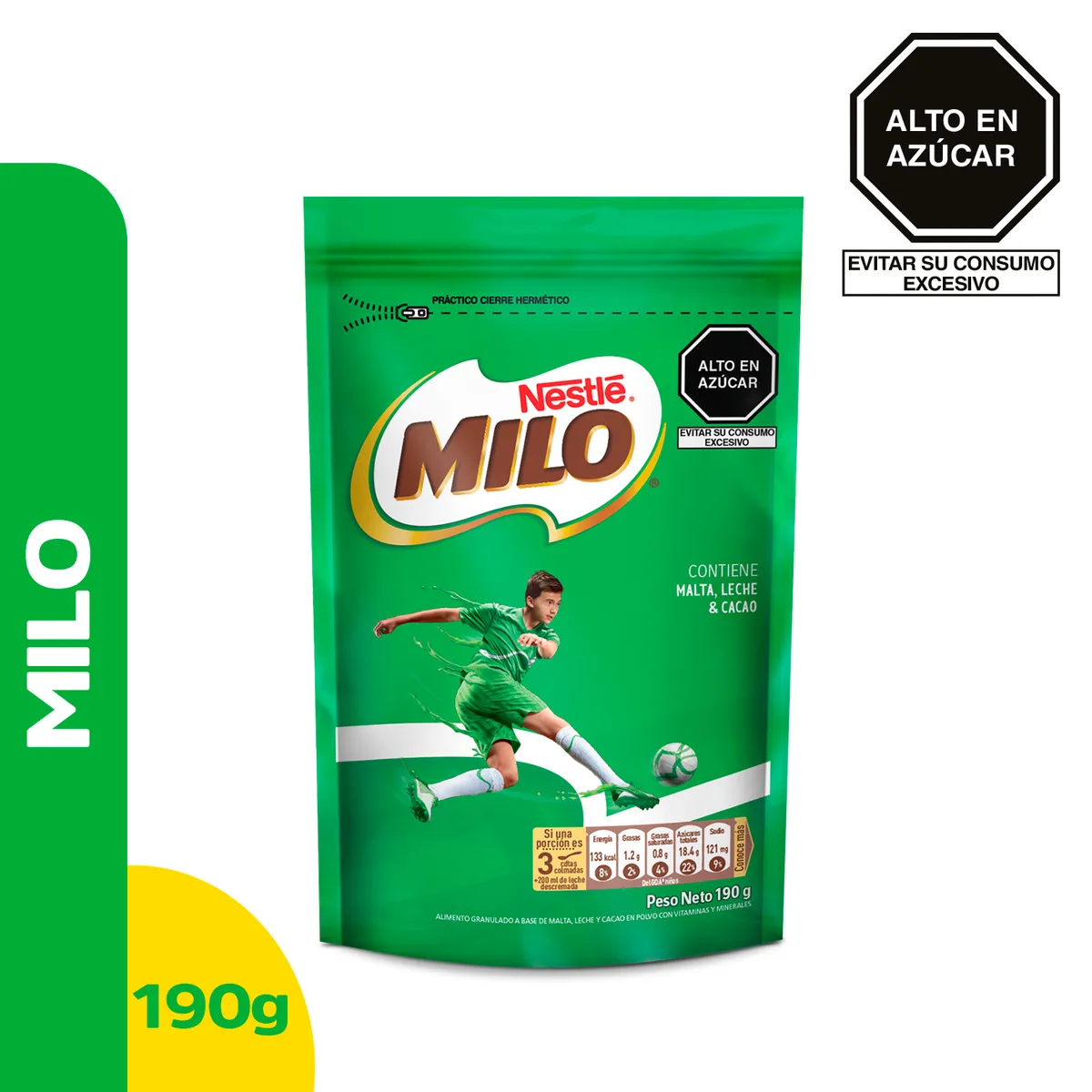 MILO - Alimento Granulado Milo Activ Go Doypack 190 g