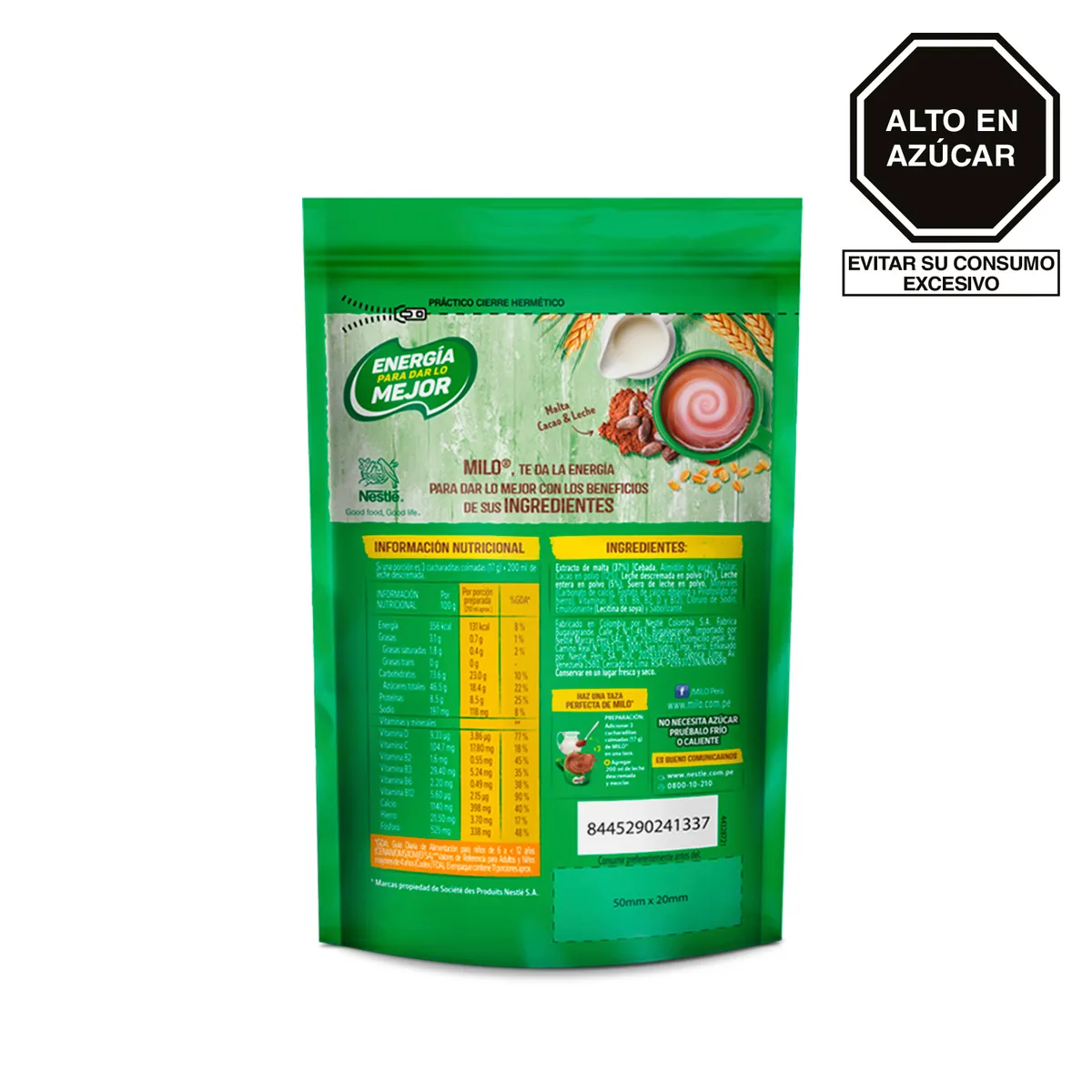 MILO - Alimento Granulado Milo Activ Go Doypack 190 g