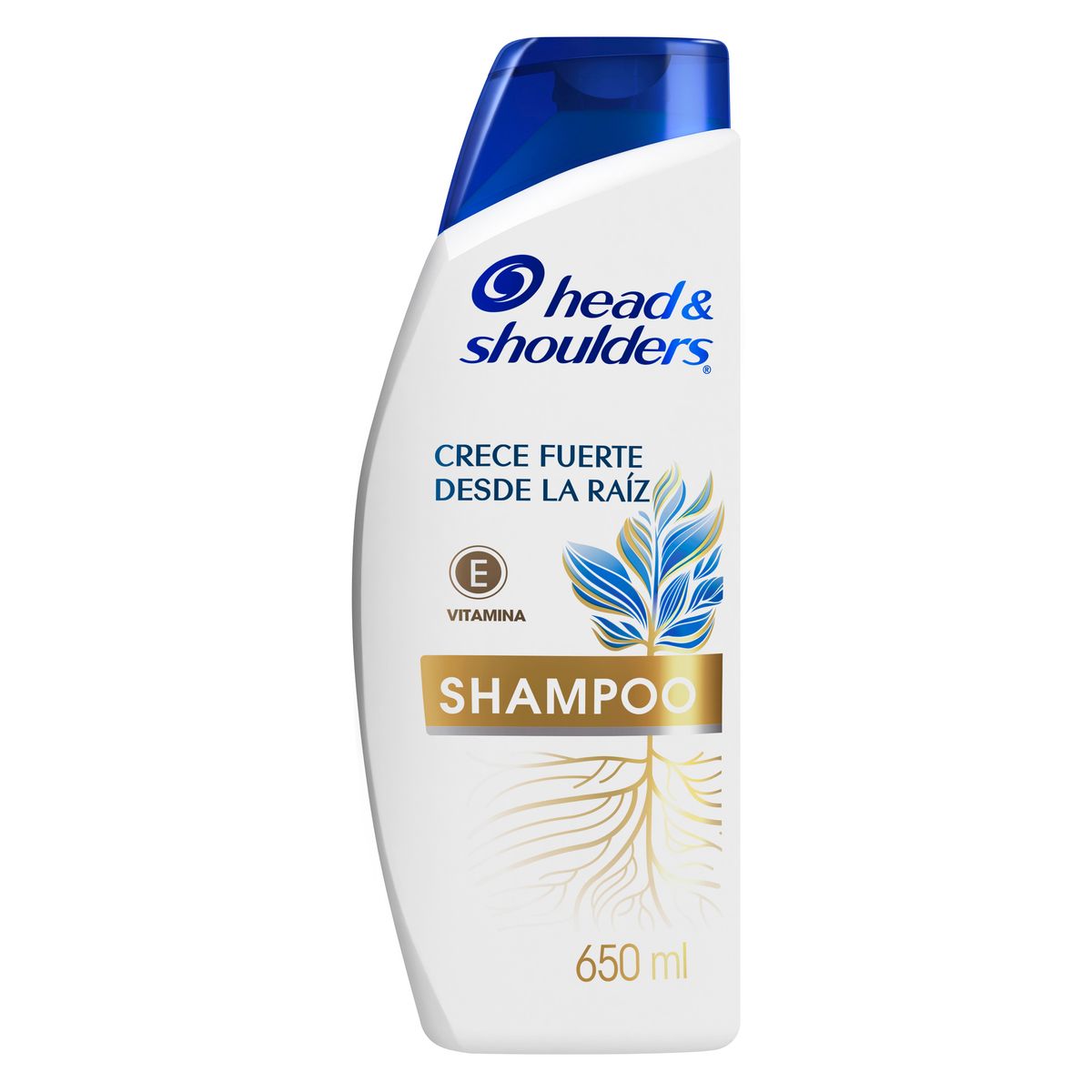 HEAD SHOULDERS - Shampoo Head & Shoulders Crece Fuerte Desde la Raíz Botella 650 mL