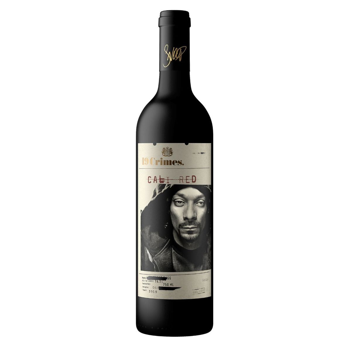 19 CRIMES - Vino Tinto 19 Crimes Cali Red Botella 750 mL