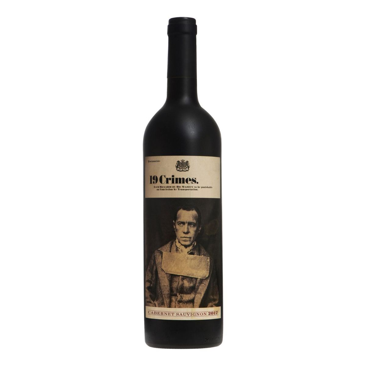 19 CRIMES - Vino Tinto 19 Crimes Cabernet Sauvignon Botella 750 mL