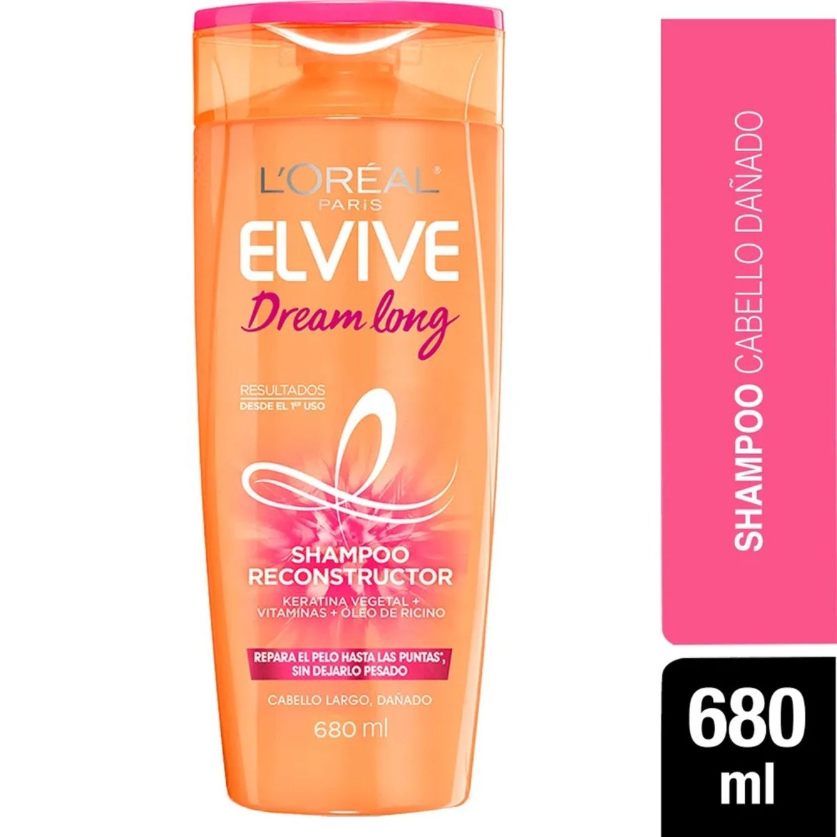ELVIVE - Shampoo Elvive Dream Long Reconstructor Envase 680 mL
