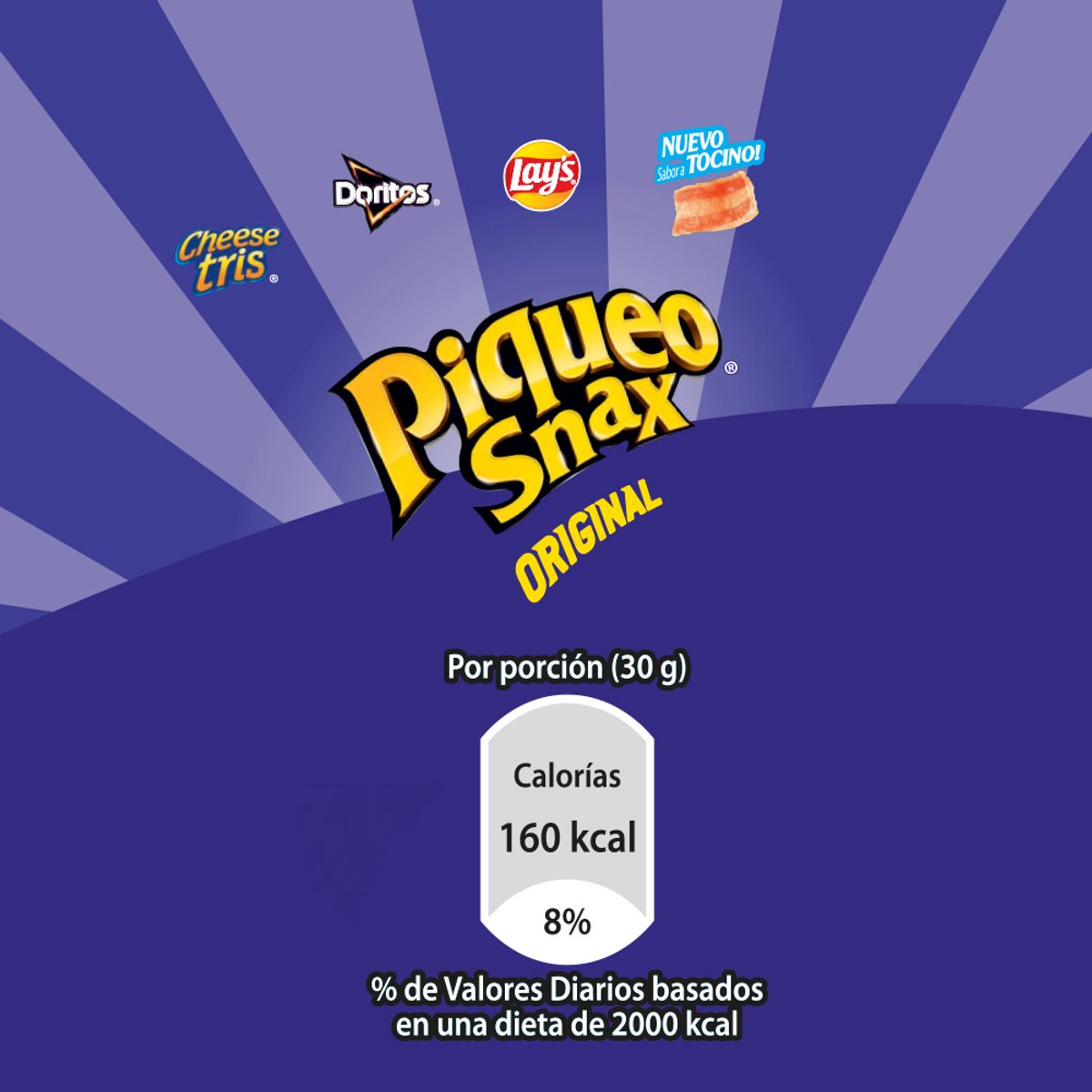 PIQUEO SNAX - Snack Piqueo Snax 260 g