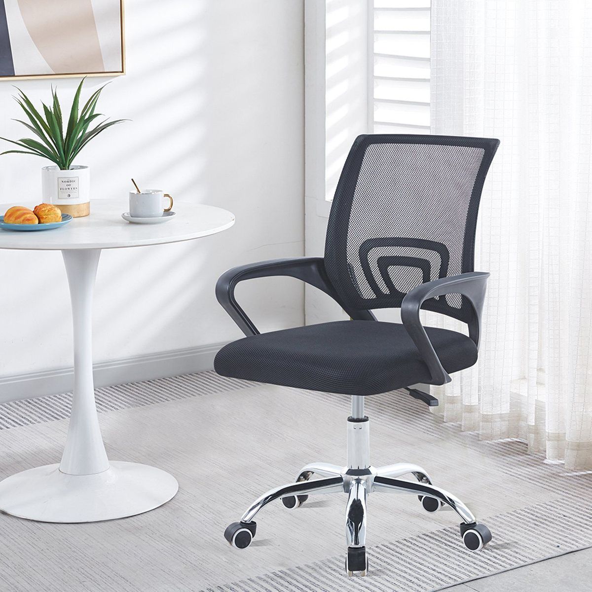 CASA JOVEN - Silla De Oficina Con Brazos Giratoria