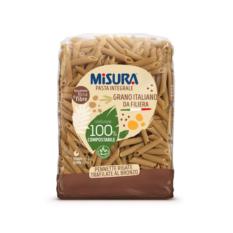MISURA - Pasta Pennette Integral Misura Empaque 500 g