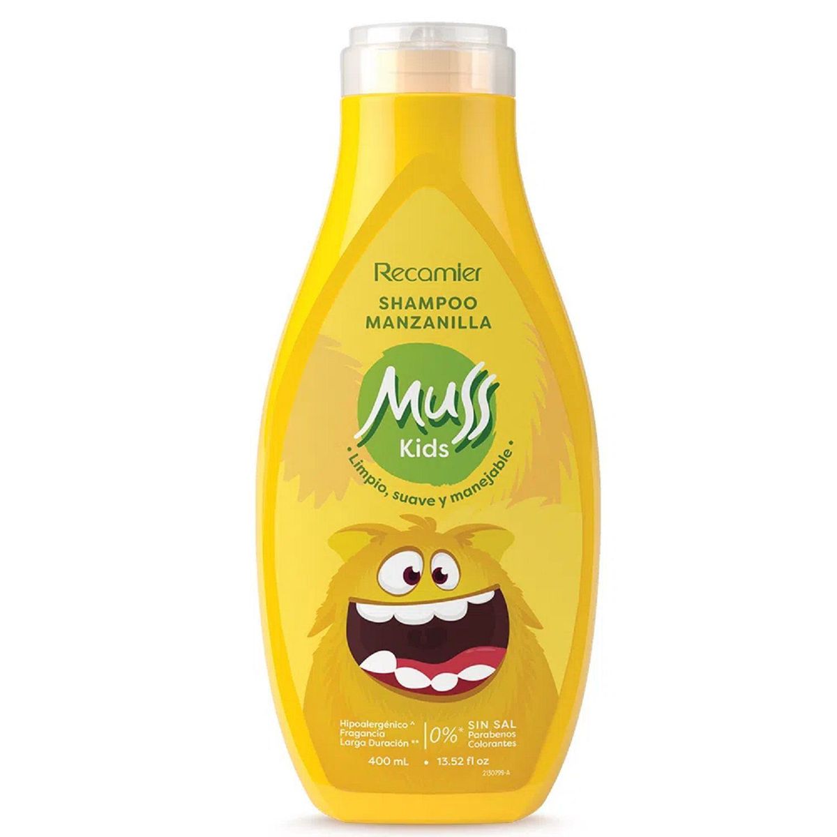 MUSS KIDS - Shampoo Muss Kids Manzanilla Envase 400 mL