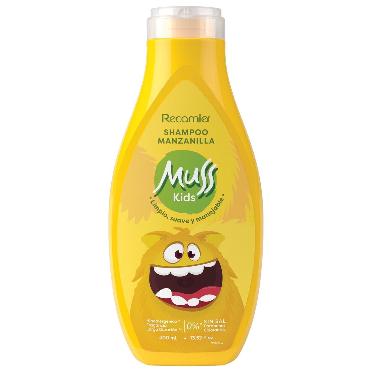 MUSS KIDS - Shampoo Muss Kids Manzanilla Envase 400 mL