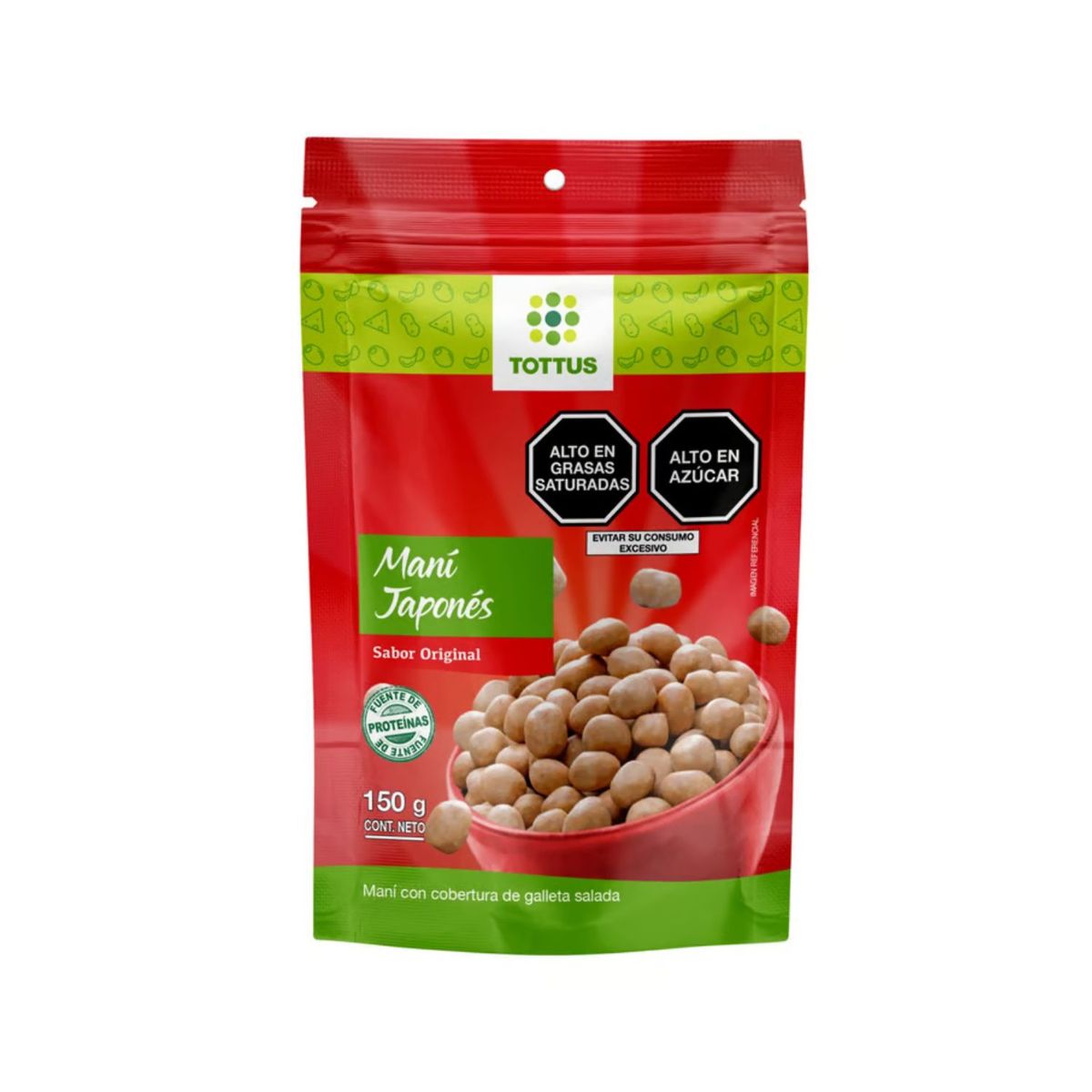 TOTTUS - Maní Japonés Tottus Bolsa 150 g