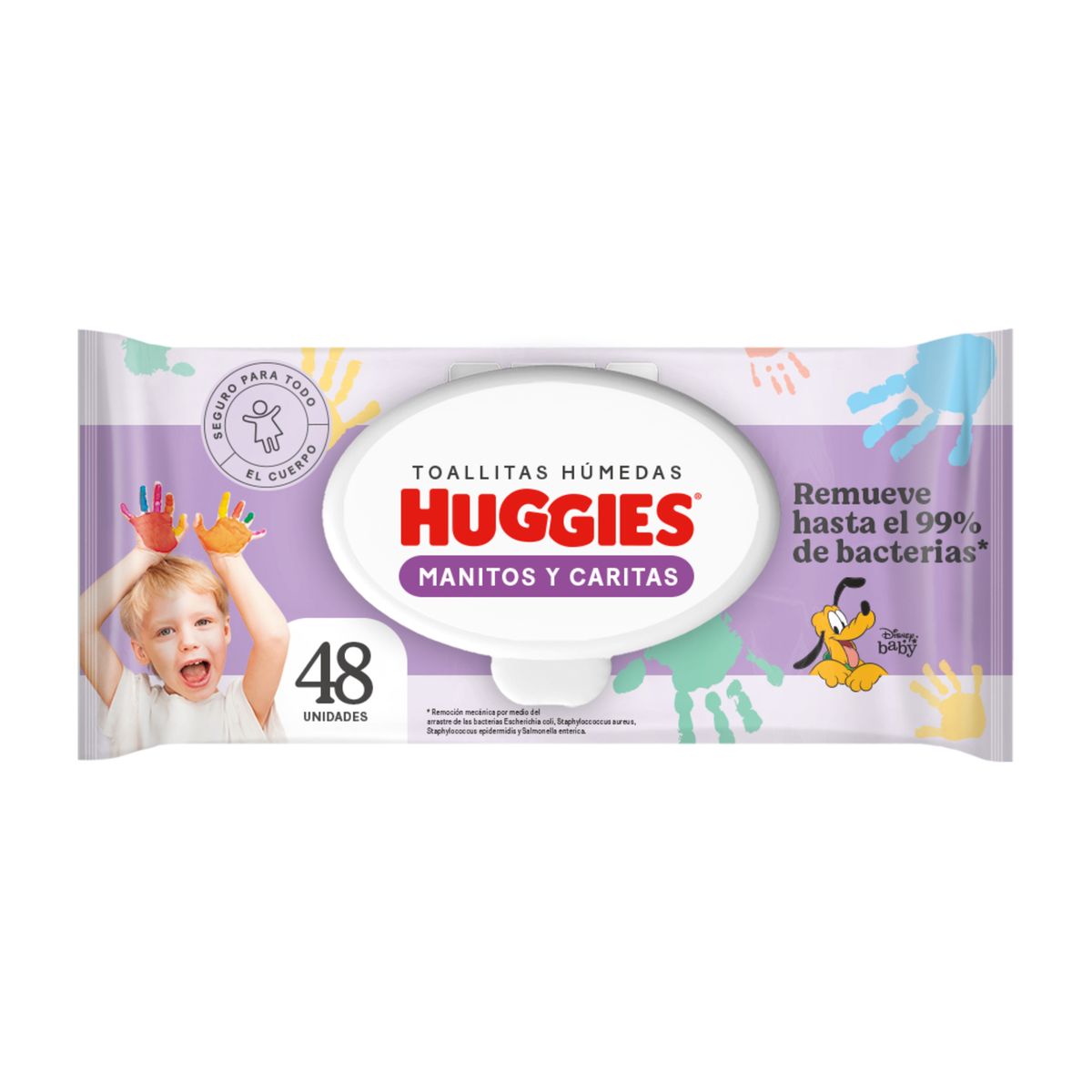 HUGGIES - Toallas Húmedas Manitos y Carita Huggies Empaque 48 Und
