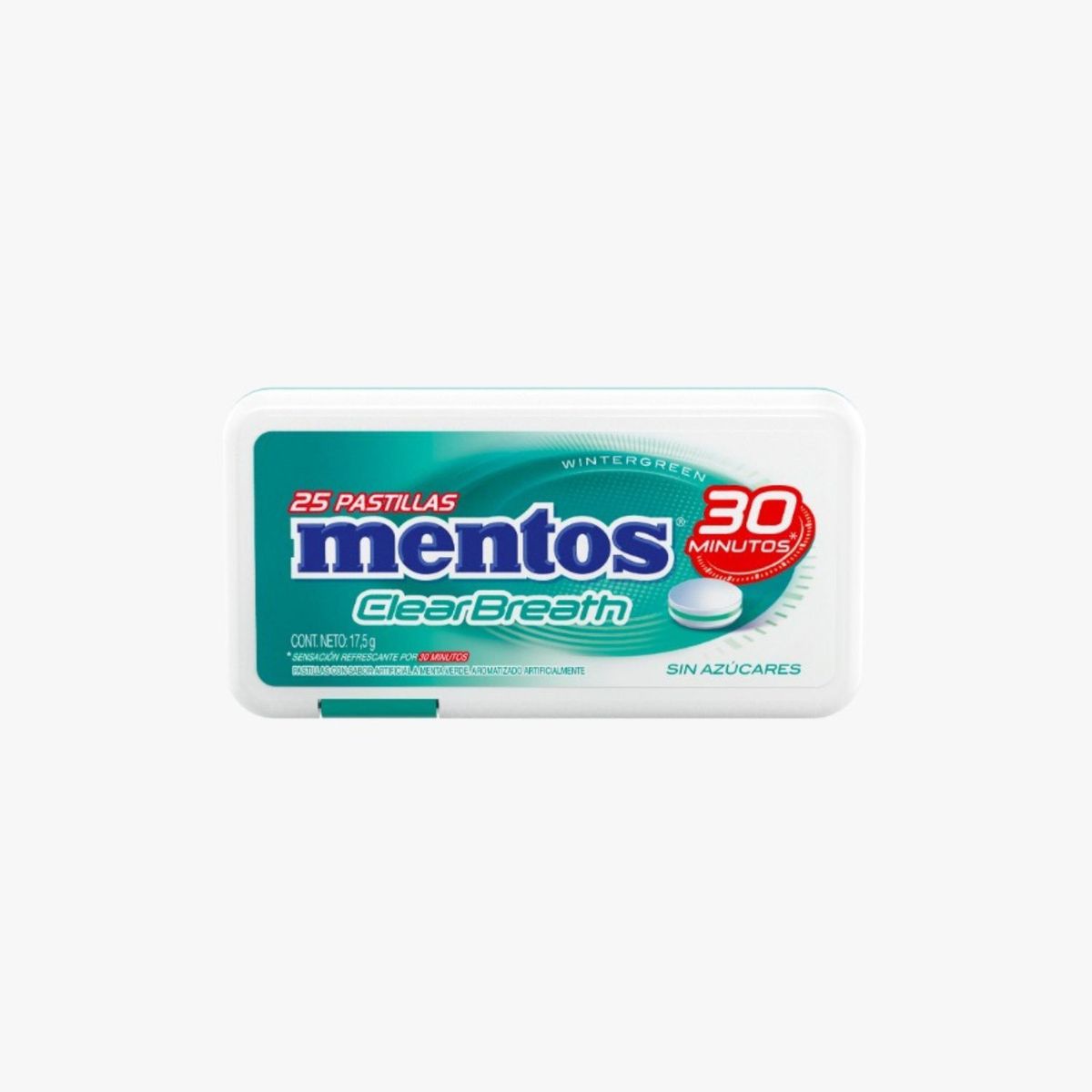 MENTOS - Mentos Clear Breath Wintergreen 17.5 g