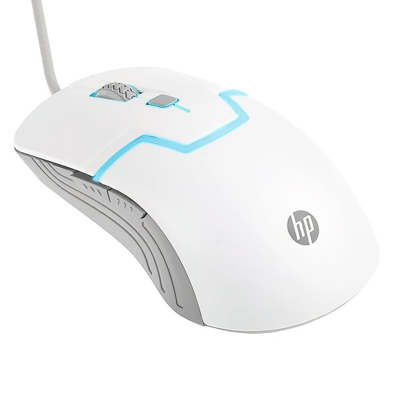 HP - MOUSE GAMING HP M100 BLANC 1000 1600 DPI