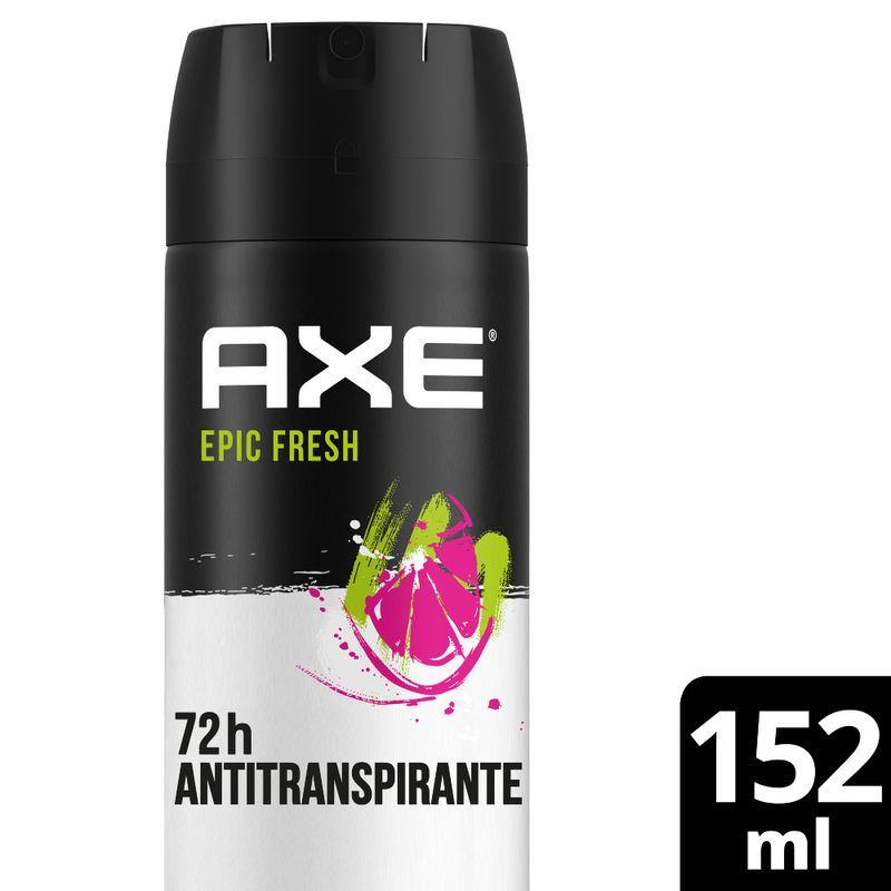 AXE - Antitranspirante Axe Antibacterial Epica Fresh Envase 152 mL
