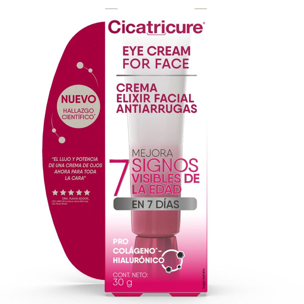 CICATRICURE - Crema para Contorno de Ojos Cicatricure Elixir Eye Cream Envase 30 g