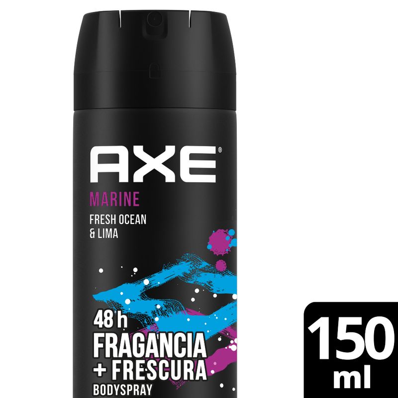 AXE - Desod Corp Axe Marine 48H Fsh Ocean Lima Aer150Ml