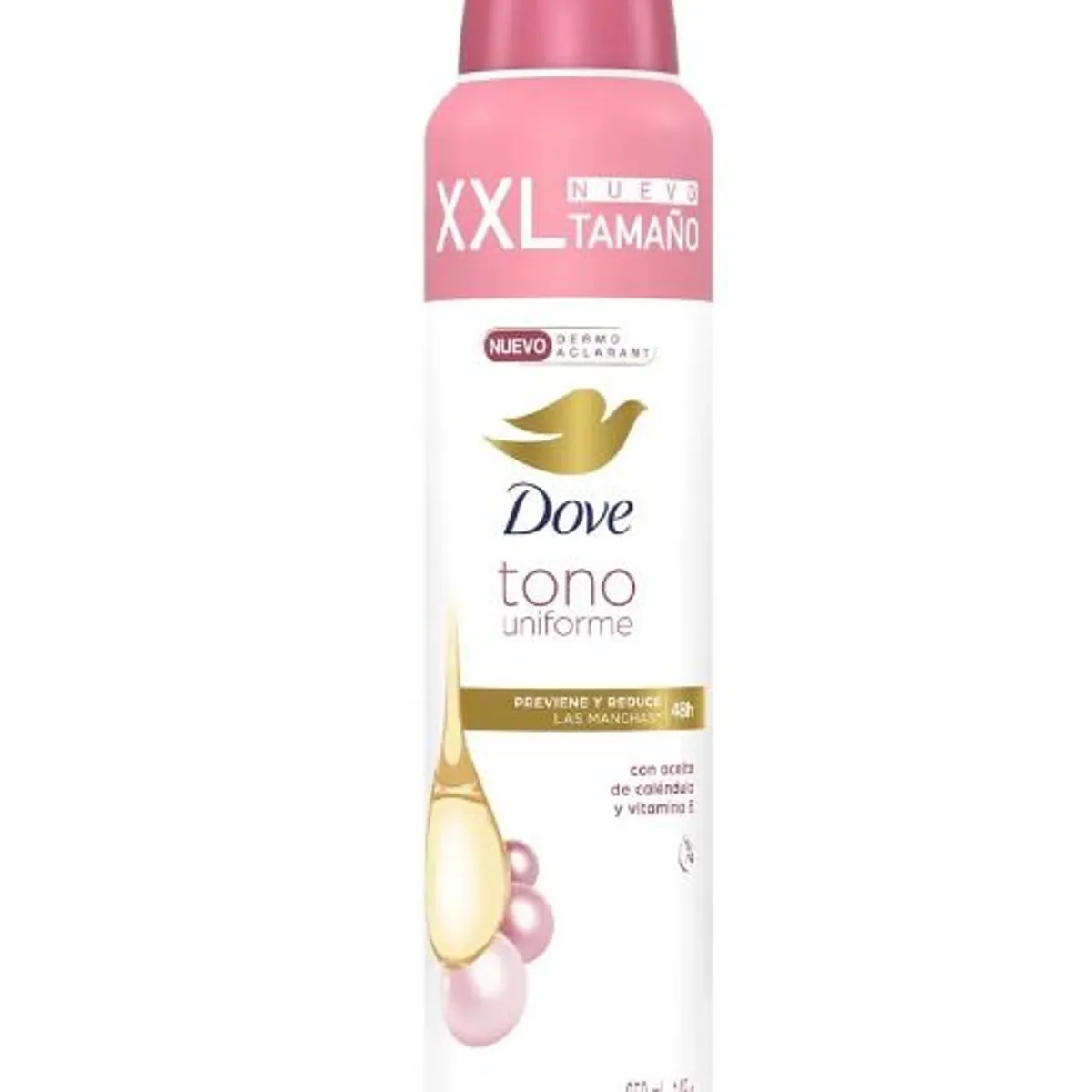 DOVE - Antitranspirante en Spray Dove Tono Uniforme Envase 250 mL