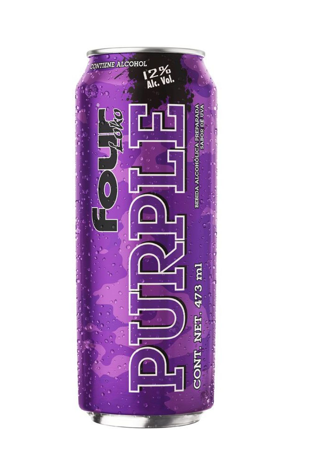 FOUR LOKO - Bebida Alcohólica Four Loko Purple Lata 473 mL
