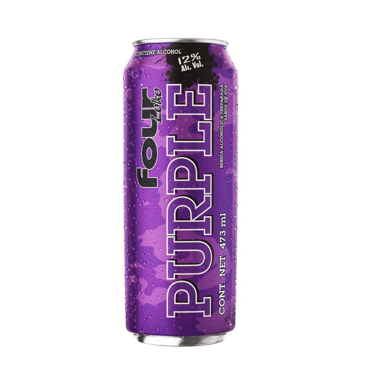 FOUR LOKO - Bebida Alcohólica Four Loko Purple Lata 473 mL