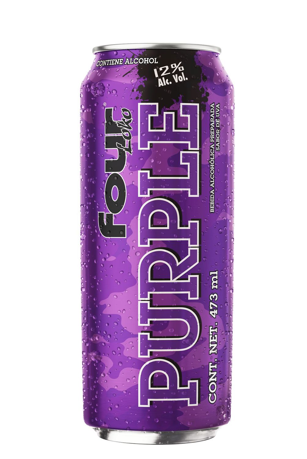 FOUR LOKO - Bebida Alcohólica Four Loko Purple Lata 473 mL