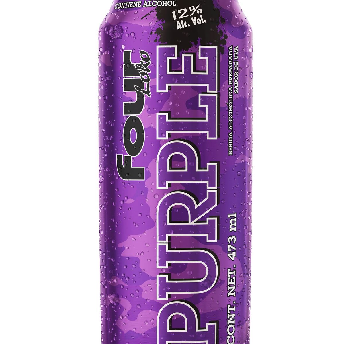 FOUR LOKO - Bebida Alcohólica Four Loko Purple Lata 473 mL
