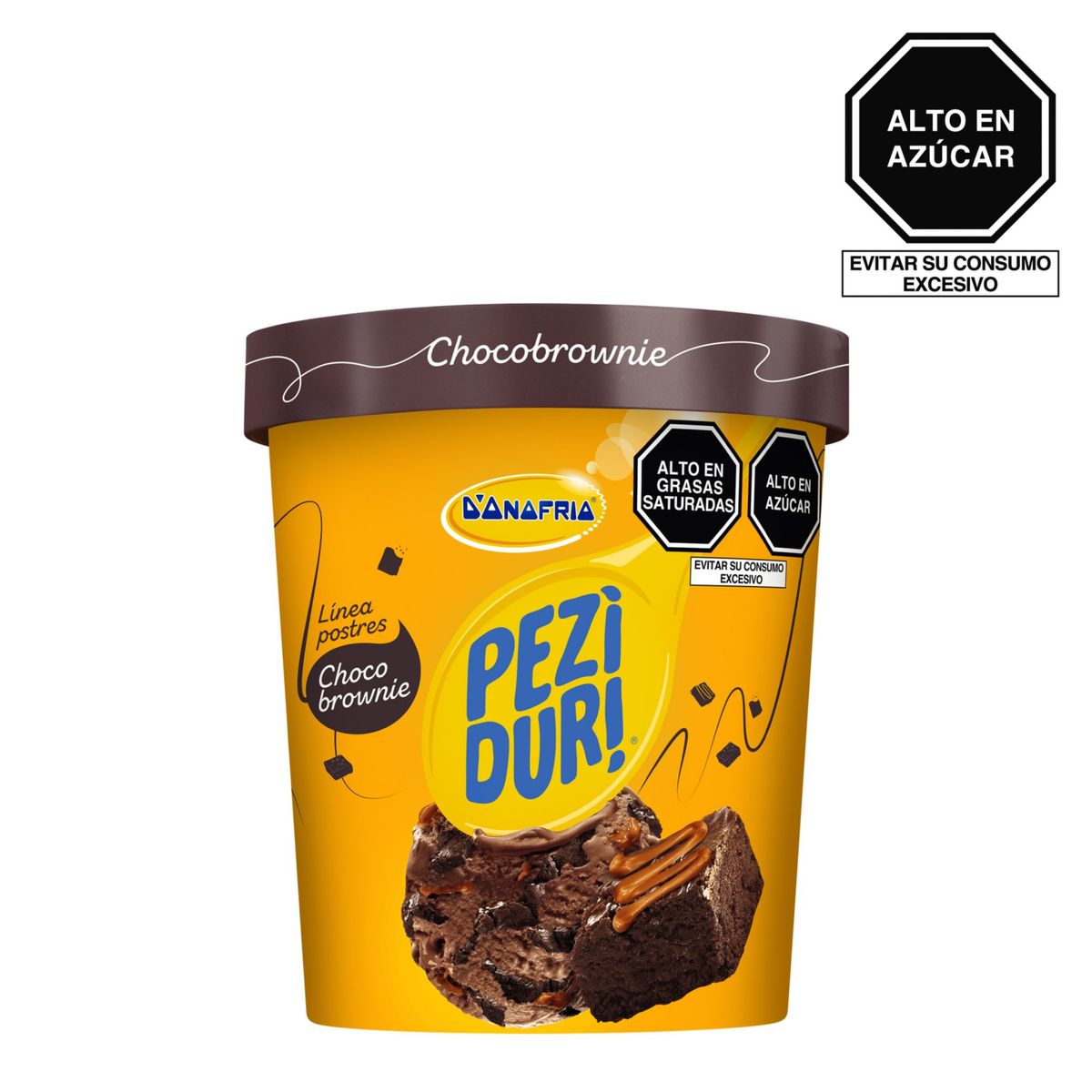 DONOFRIO - Helado Donofrio Peziduri Chocobrownie Pote 920 mL