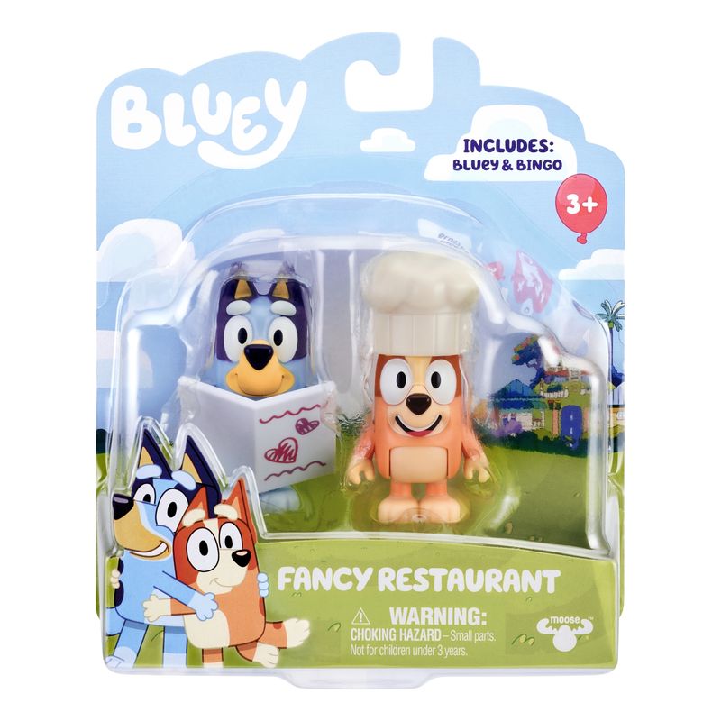 BLUEY - Pack x2 Figuras Bluey