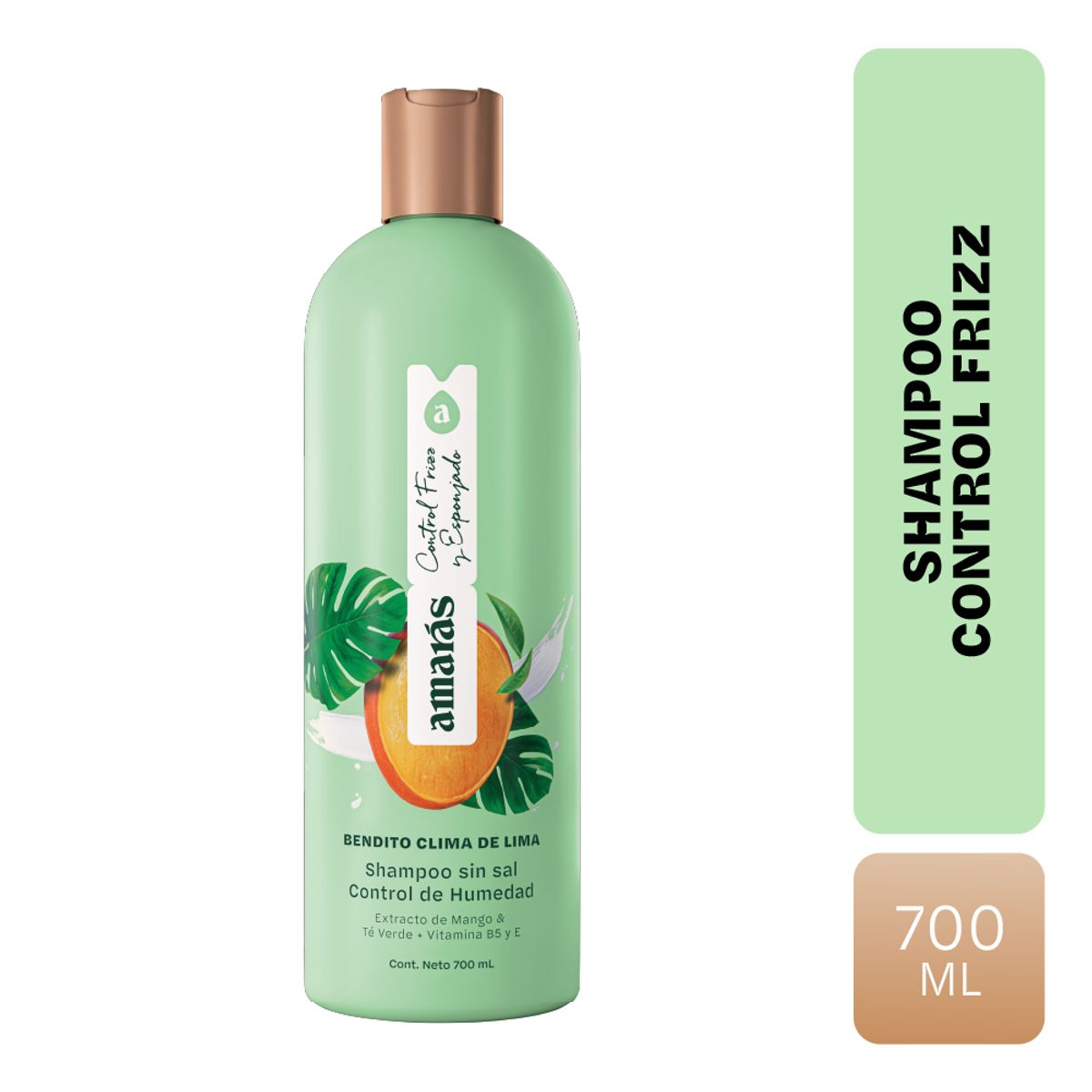 AMARAS - Shampoo Amarás Bendito Clima Lima Envase 700 mL
