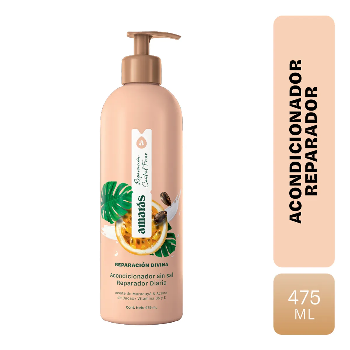 AMARAS - Acondicionador Amarás Reparación Divina Envase 475 mL