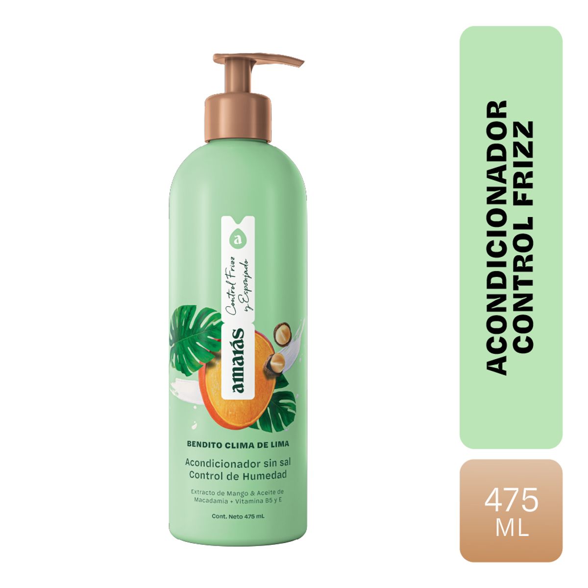 AMARAS - Acondicionador Amarás Bendito Clima de Lima Envase 475 mL