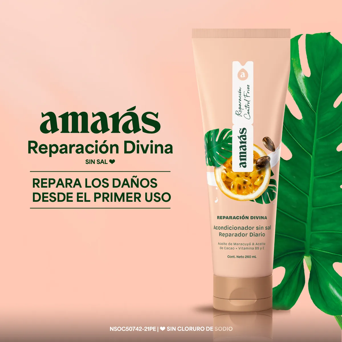 AMARAS - Acondicionador Amarás Reparación Divina Envase 260 mL