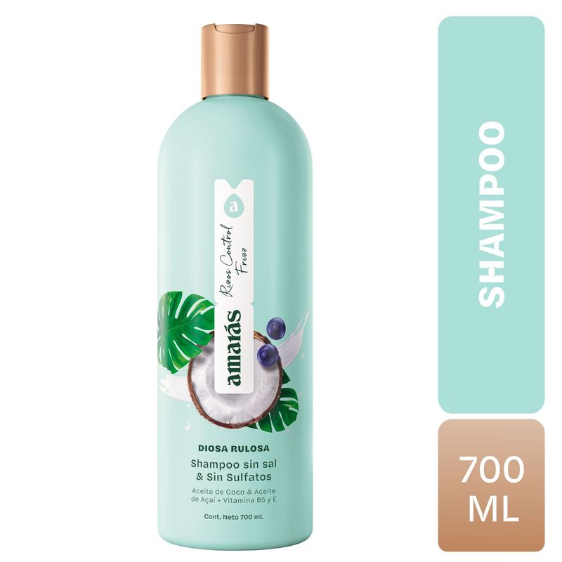 AMARAS - Shampoo Amarás Diosa Rulosa Botella 700 mL