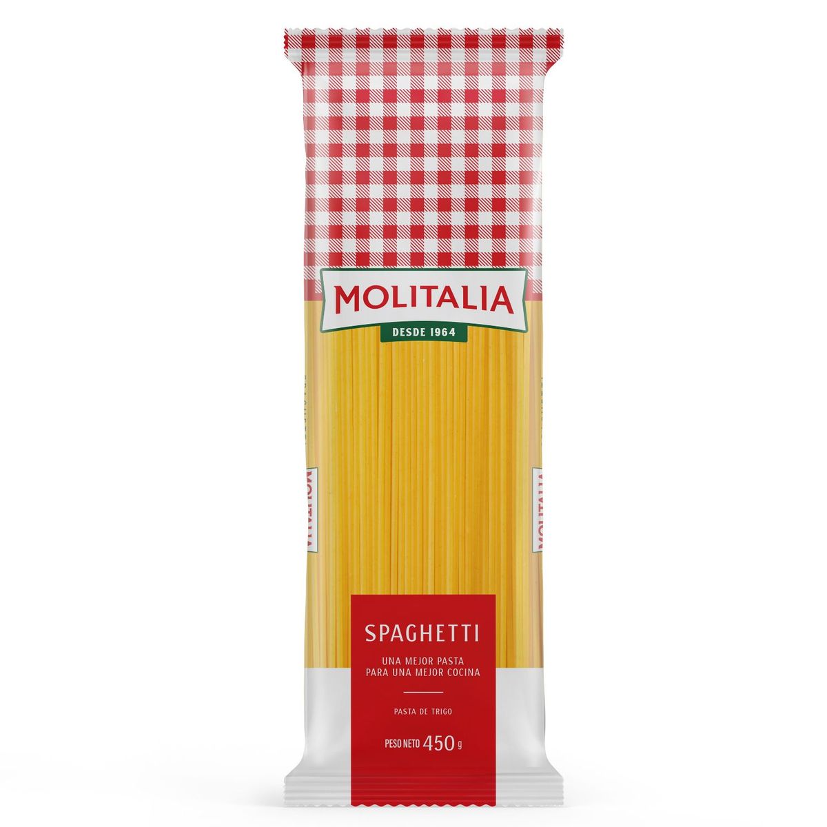 MOLITALIA - Fideos Spaghetti Molitalia Empaque 450 g