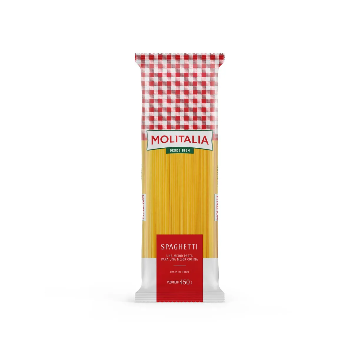 MOLITALIA - Fideos Spaghetti Molitalia Empaque 450 g