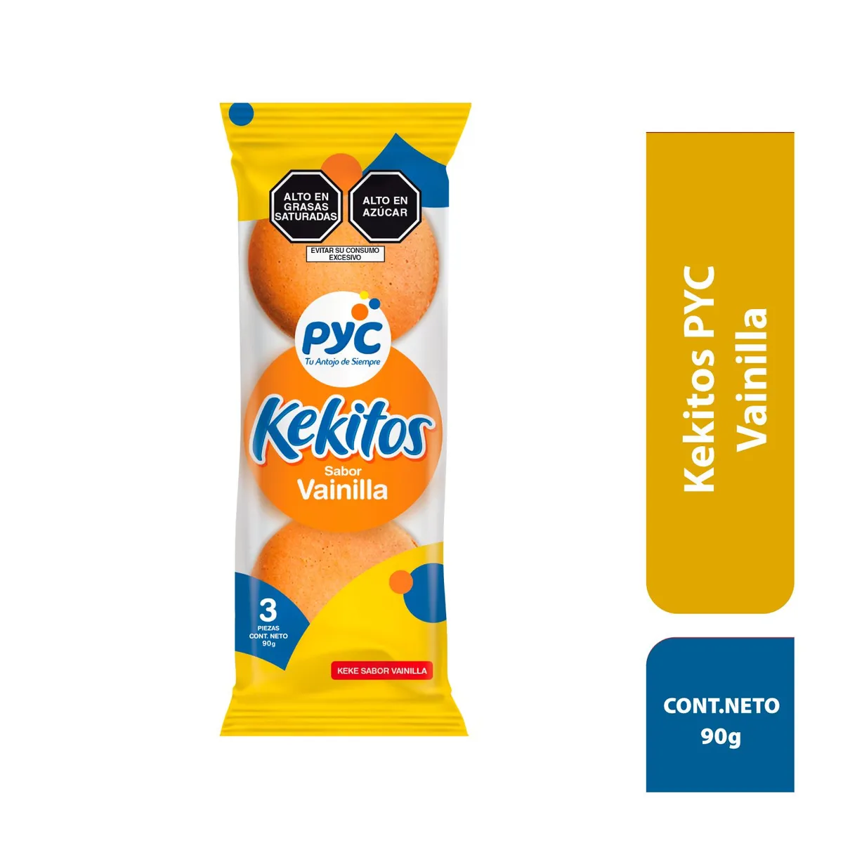BIMBO - Kekitos PYC Vainilla Bolsa 90 g