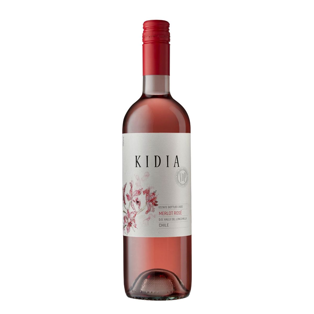 KIDIA - Vino Kidia Merlot Rosé Botella 750 mL